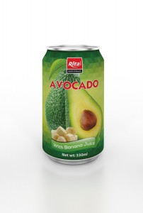 330ml Alu can Avocado with Banana Juice